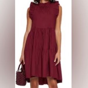 NWT Ulla Johnson Tasmin dress in Claret